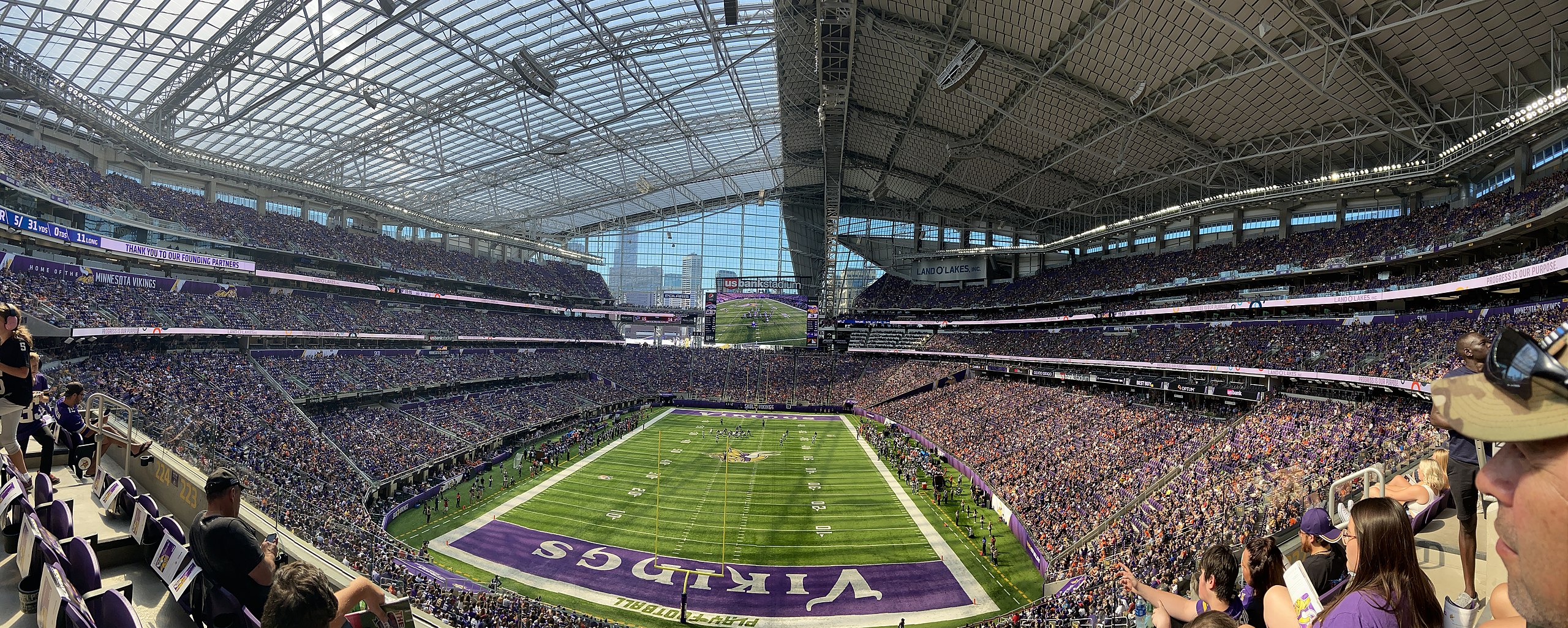 Vikings Game Day  U.S. Bank Stadium